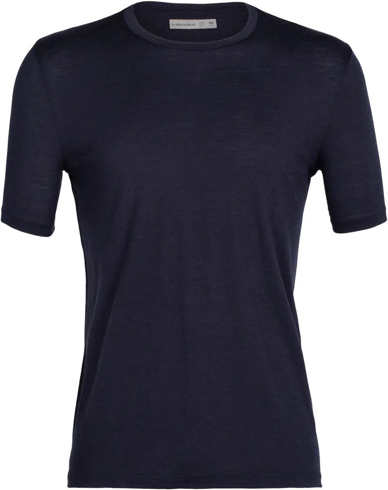 Icebreaker Mens Tech Lite II Short Sleeved Tee - Midnight Navy
